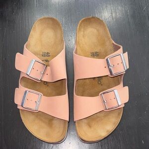 birkenstocks papillon arizona style pink platform size 40 EU
